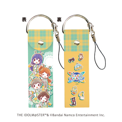 『アイドルマスター ミリオンライブ!』ビッグレザーストラップ 09/ピコピコプラネッツ(グラフアート)